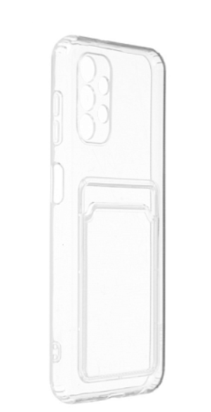 Накладка силикон для Samsung Galaxy A73 c отделом для хранения карт Прозрачная, Прозрачный, Samsung Galaxy A73
Накладка силикон для Samsung Galaxy A73 c отделом для хранения карт Прозрачная, Прозрачный, Samsung Galaxy A73