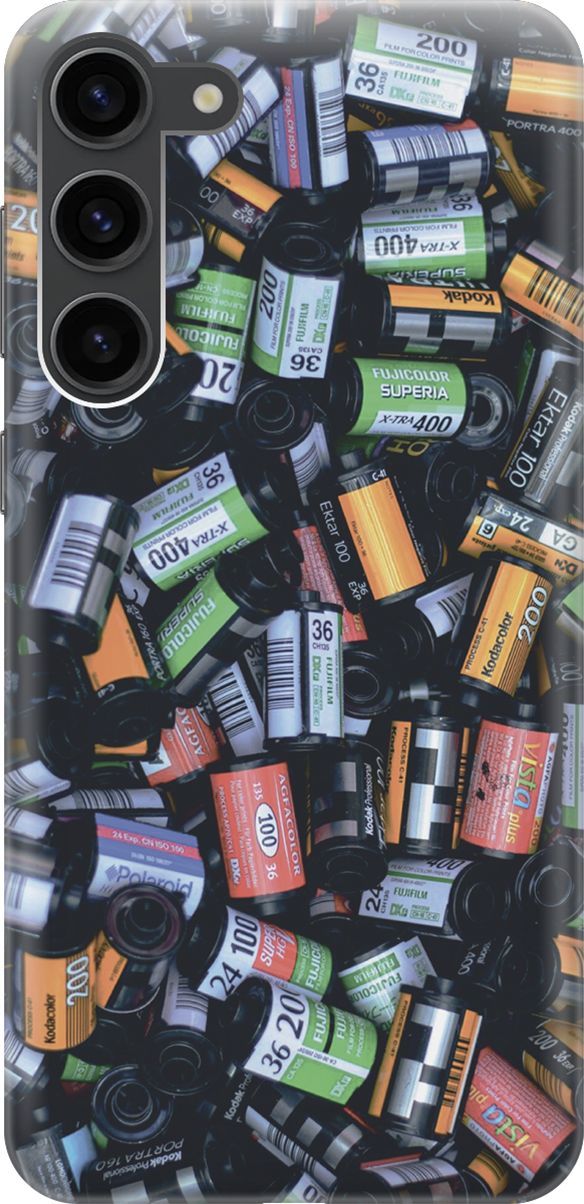 Силиконовый чехол на Samsung Galaxy S23+ с принтом "Фотопленка", Фиолетовый;черный, 158382
Силиконовый чехол на Samsung Galaxy S23+ с принтом "Фотопленка", Фиолетовый;черный, 158382