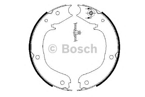 Тормозные колодки Bosch задние барабанные 986487710, Колодки тормозные барабанные | зад |
Тормозные колодки Bosch задние барабанные 986487710, Колодки тормозные барабанные | зад |