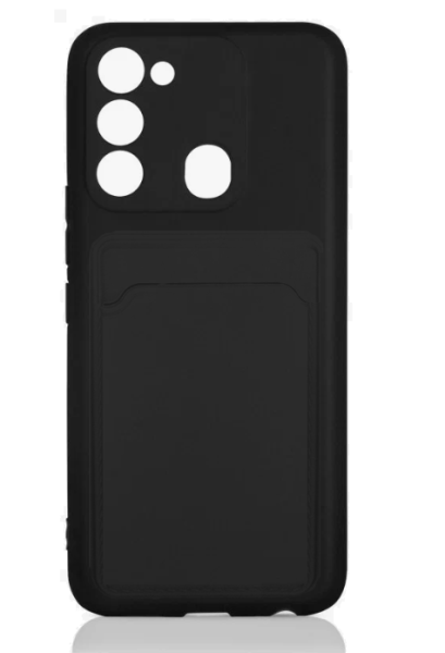 Накладка силикон для Tecno Spark 8C c отделом для хранения карт Black, Черный, Tecno Spark 8C
Накладка силикон для Tecno Spark 8C c отделом для хранения карт Black, Черный, Tecno Spark 8C