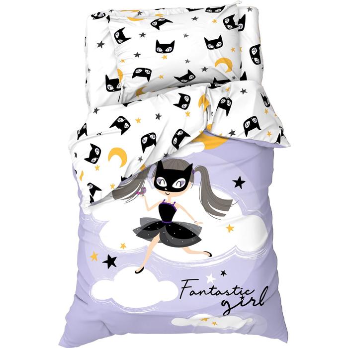 Постельное белье Этель 1,5 сп Fantastic girl 143х215 см, 150х214 см, 50х70 см -1 шт, 100%
Постельное белье Этель 1,5 сп Fantastic girl 143х215 см, 150х214 см, 50х70 см -1 шт, 100%