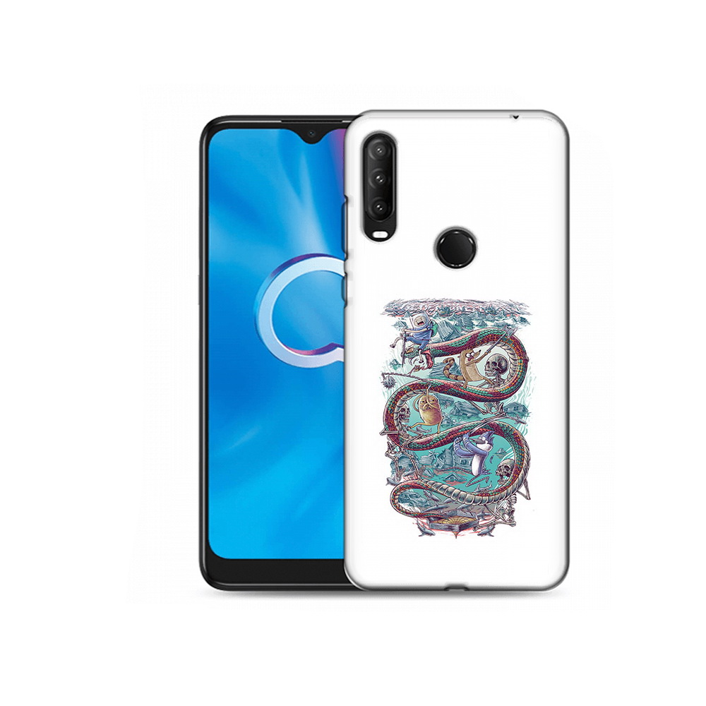Чехол MyPads Tocco для Alcatel 1SE (2020) 5030D время приключений страшилка, Прозрачный, Tocco
Чехол MyPads Tocco для Alcatel 1SE (2020) 5030D время приключений страшилка, Прозрачный, Tocco