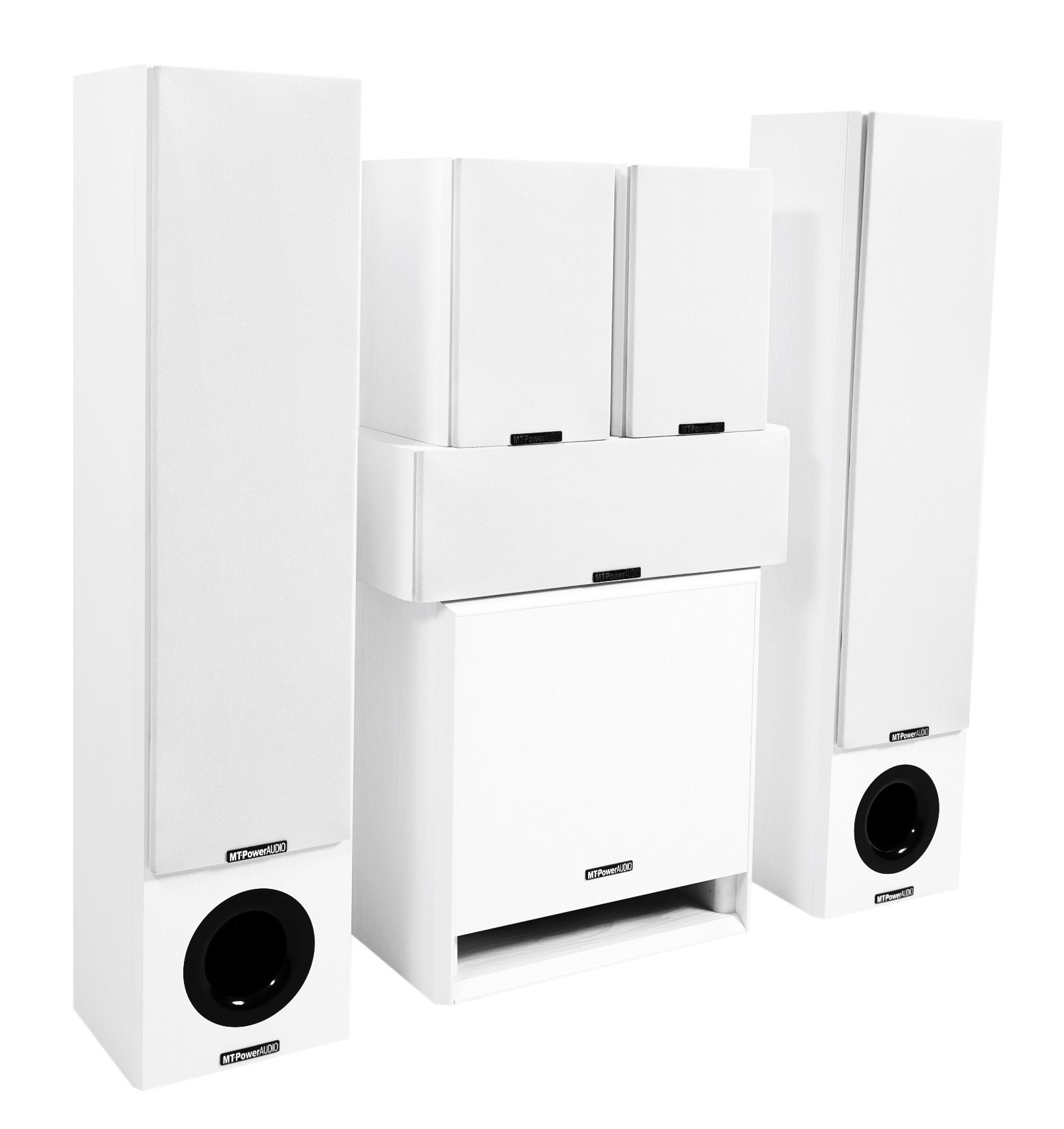 MT-Power Performance white set 5.1 (white grills), Performance white set 5.1 (white grills)
MT-Power Performance white set 5.1 (white grills), Performance white set 5.1 (white grills)