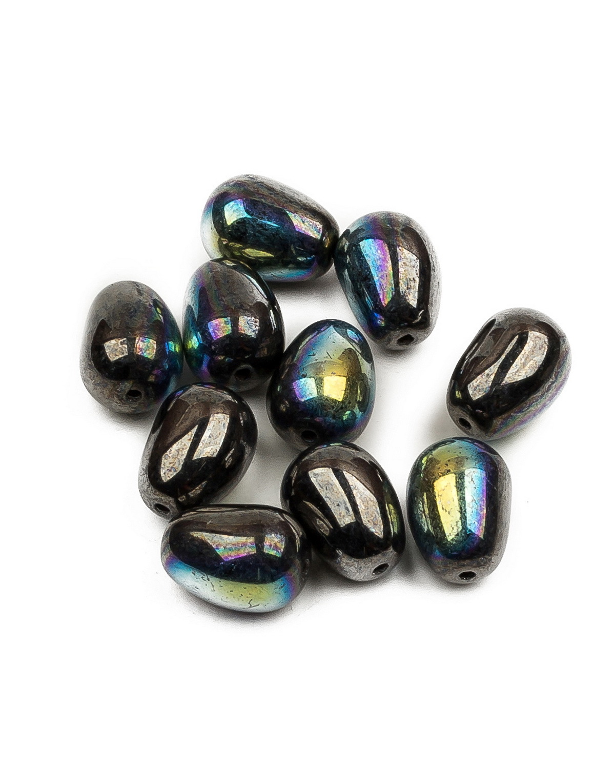 Чешские бусины Czech Beads капля Glass drops, 11х8 мм, Jet Hematite AB 10 шт, Разноцветный, Drops Beads
Чешские бусины Czech Beads капля Glass drops, 11х8 мм, Jet Hematite AB 10 шт, Разноцветный, Drops Beads