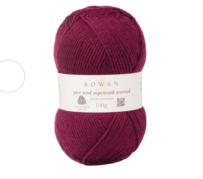 Pure Wool Superwash Worsted /Пур Вул Супервош Ворстед/ пряжа Rowan, 9802170 (189), Бордовый
Pure Wool Superwash Worsted /Пур Вул Супервош Ворстед/ пряжа Rowan, 9802170 (189), Бордовый
