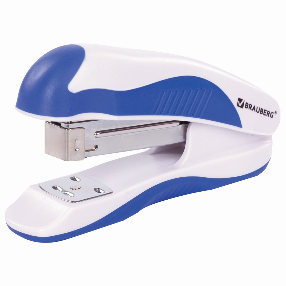 Набор из 2 шт, Степлер №24/6, 26/6 Brauberg JET PRO, до 25 л, эргономичный, бело-синий
Набор из 2 шт, Степлер №24/6, 26/6 Brauberg JET PRO, до 25 л, эргономичный, бело-синий