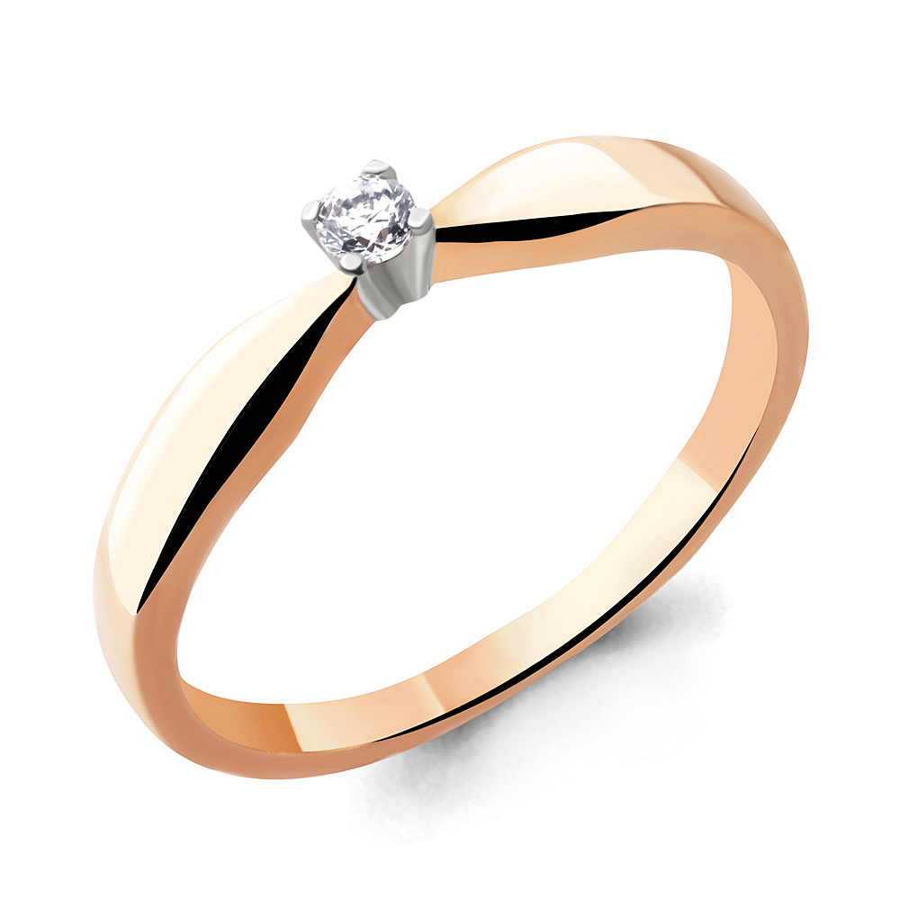 Кольцо из красного золота с бриллиантом Aquamarine Aquamarine 960023к_585_кз р, 960023к_585_кз
Кольцо из красного золота с бриллиантом Aquamarine Aquamarine 960023к_585_кз р, 960023к_585_кз