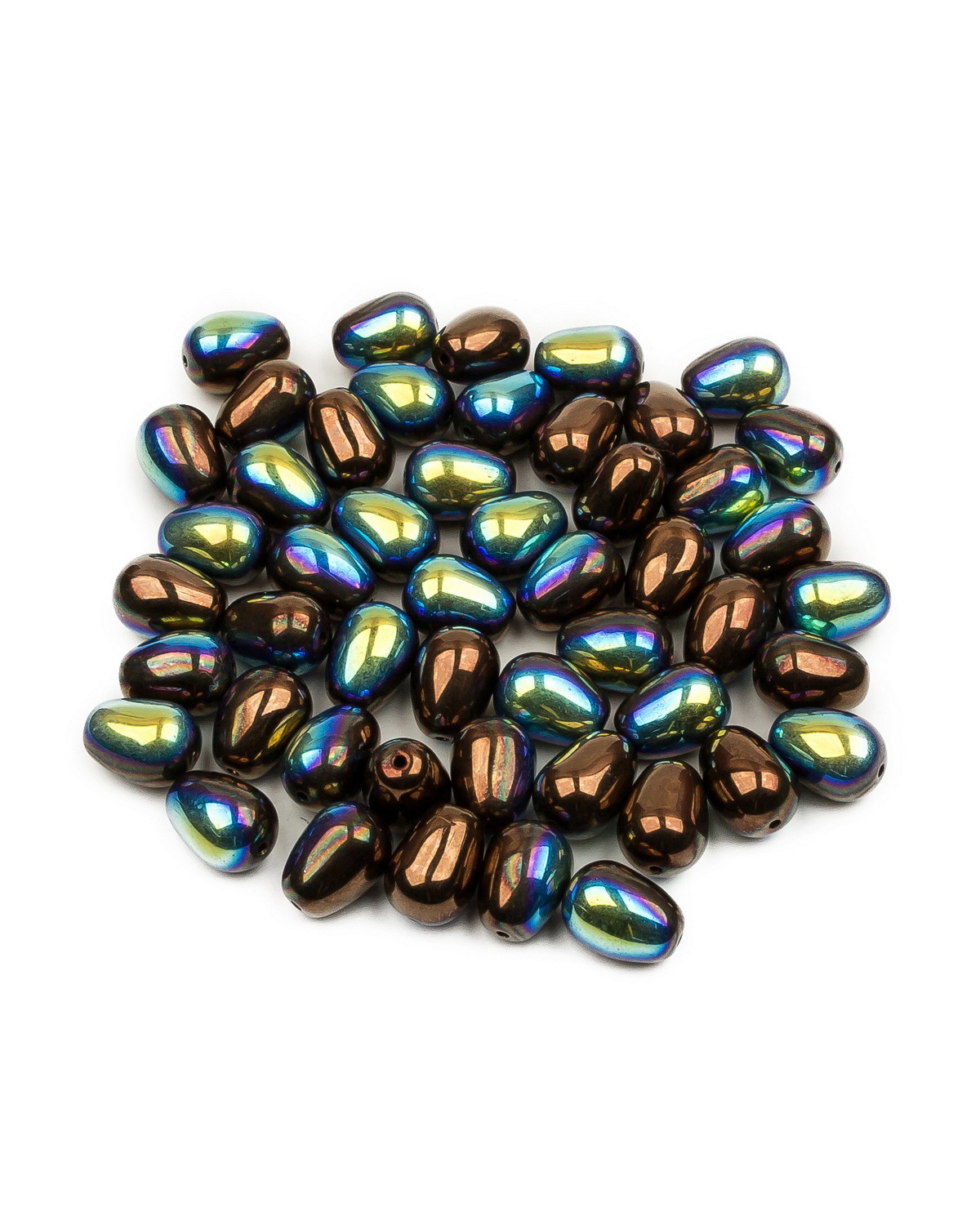 Чешские бусины Czech Beads капля Glass drops, 11х8 мм, Jet Bronze AB 50 шт, Разноцветный, Drops Beads
Чешские бусины Czech Beads капля Glass drops, 11х8 мм, Jet Bronze AB 50 шт, Разноцветный, Drops Beads