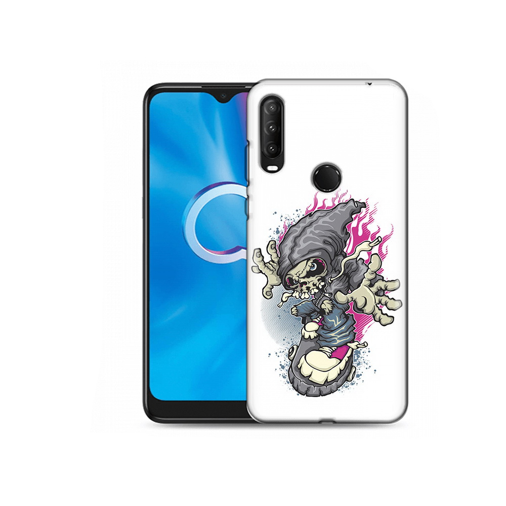 Чехол MyPads Tocco для Alcatel 1SE (2020) 5030D нарисованный скелет на скейт борде, Прозрачный, Tocco
Чехол MyPads Tocco для Alcatel 1SE (2020) 5030D нарисованный скелет на скейт борде, Прозрачный, Tocco