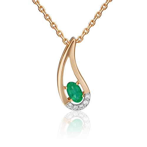 Бегунок из красного золота PLATINA jewelry 03-0088-00-106-1110-30, изумруд/бриллиант, 03-0088-00-106-1110-30
Бегунок из красного золота PLATINA jewelry 03-0088-00-106-1110-30, изумруд/бриллиант, 03-0088-00-106-1110-30