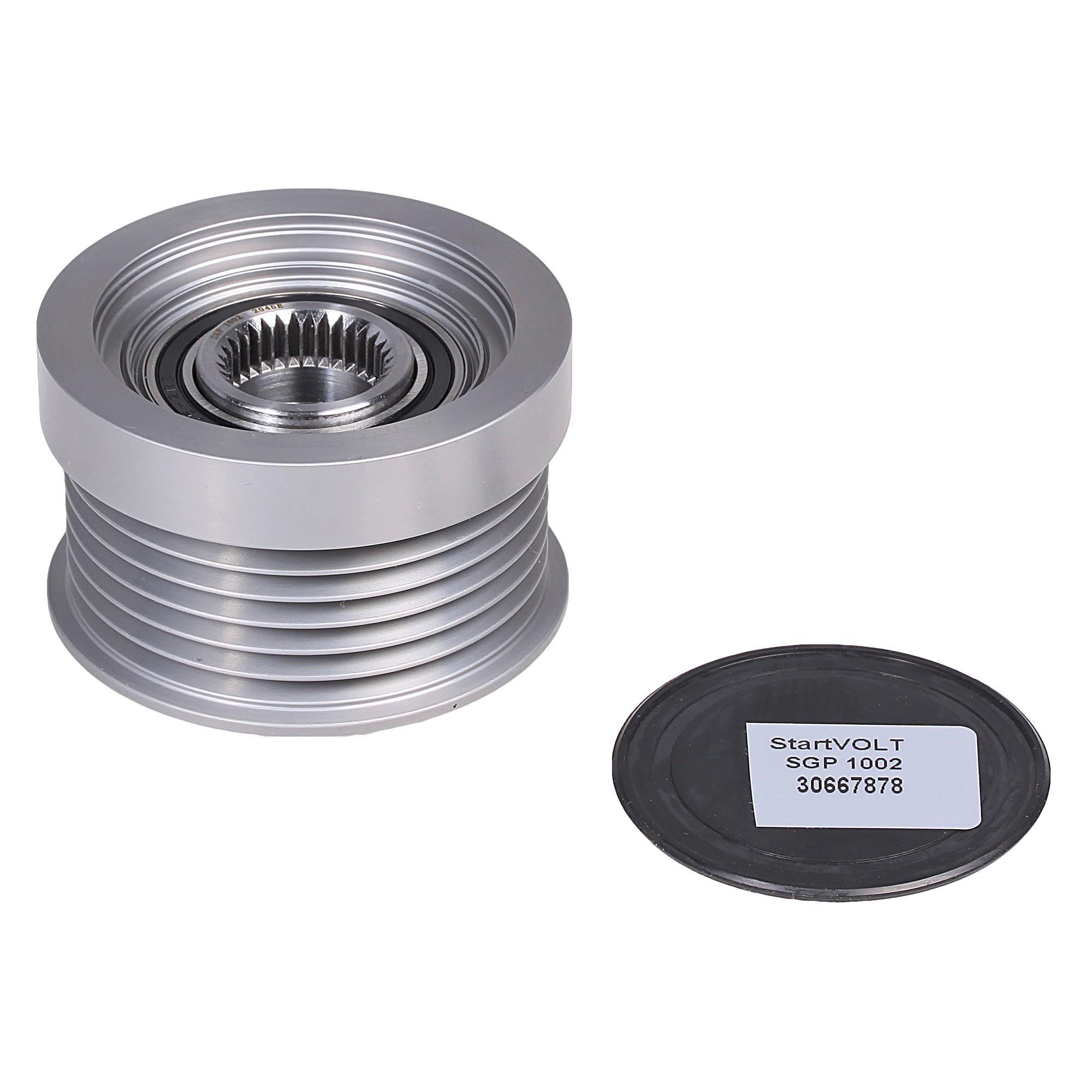 Шкив с обгонной муфтой генератора Volvo XC90 06- 2.5T/2.4D/S60 00- 2.4i StartVolt SGP1002
Шкив с обгонной муфтой генератора Volvo XC90 06- 2.5T/2.4D/S60 00- 2.4i StartVolt SGP1002