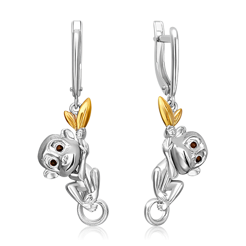 Серьги подвески из серебра PLATINA jewelry 02-5118-00-000-0200, эмаль, 02-5118-00-000-0200
Серьги подвески из серебра PLATINA jewelry 02-5118-00-000-0200, эмаль, 02-5118-00-000-0200