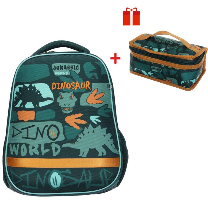 Рюкзак каркасный, Hatber, Ergonomic light Dino World, 38 х 29 х 15 см, EVA-материал, с тер
Рюкзак каркасный, Hatber, Ergonomic light Dino World, 38 х 29 х 15 см, EVA-материал, с тер