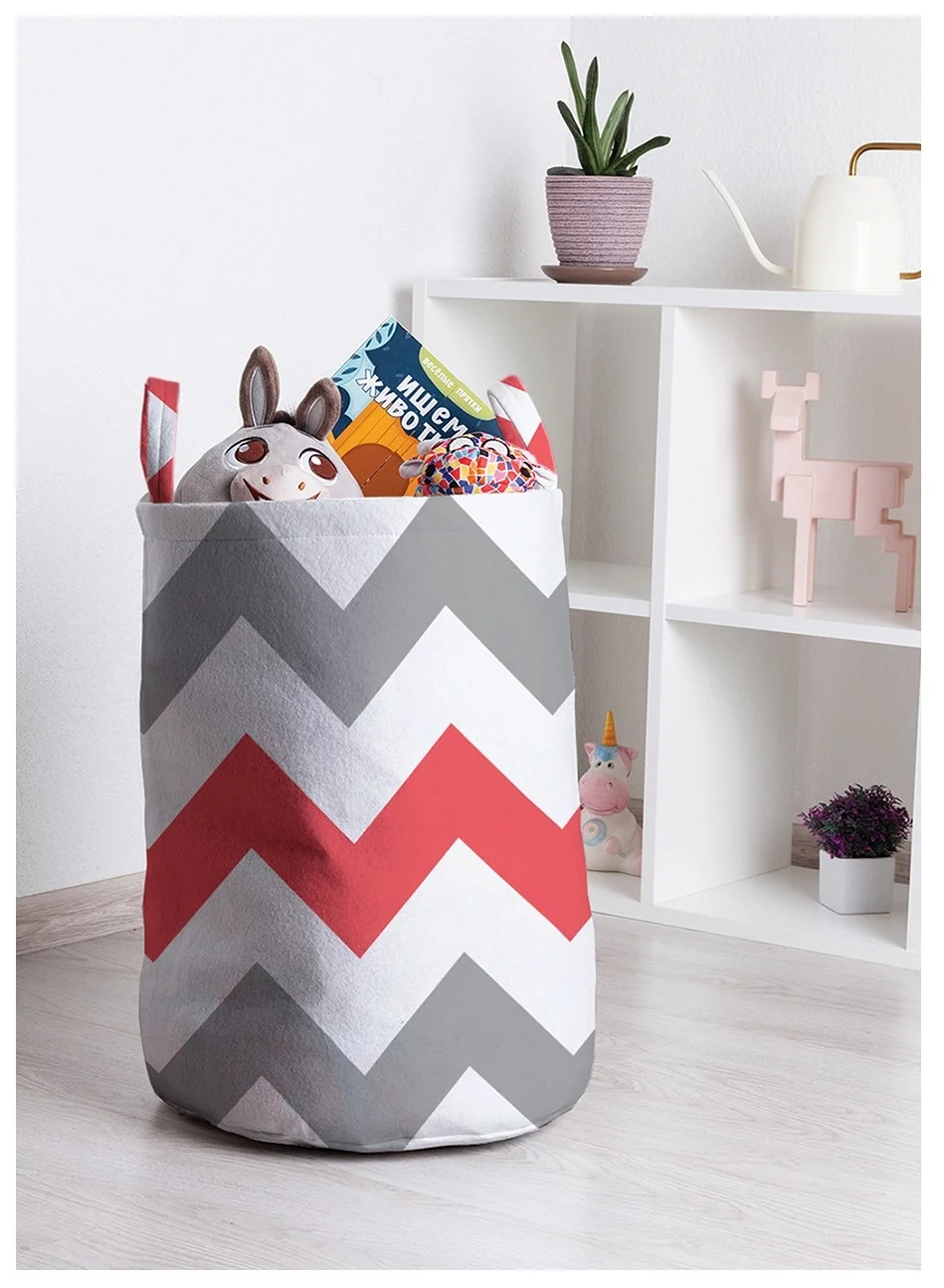 фото Toba_11622_m корзина для игрушек 35x50 см joyarty