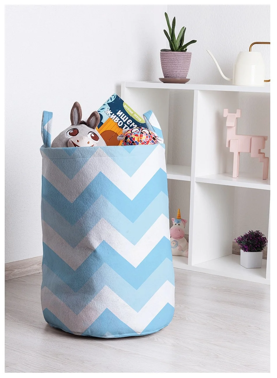 фото Toba_11624_m корзина для игрушек 35x50 см joyarty