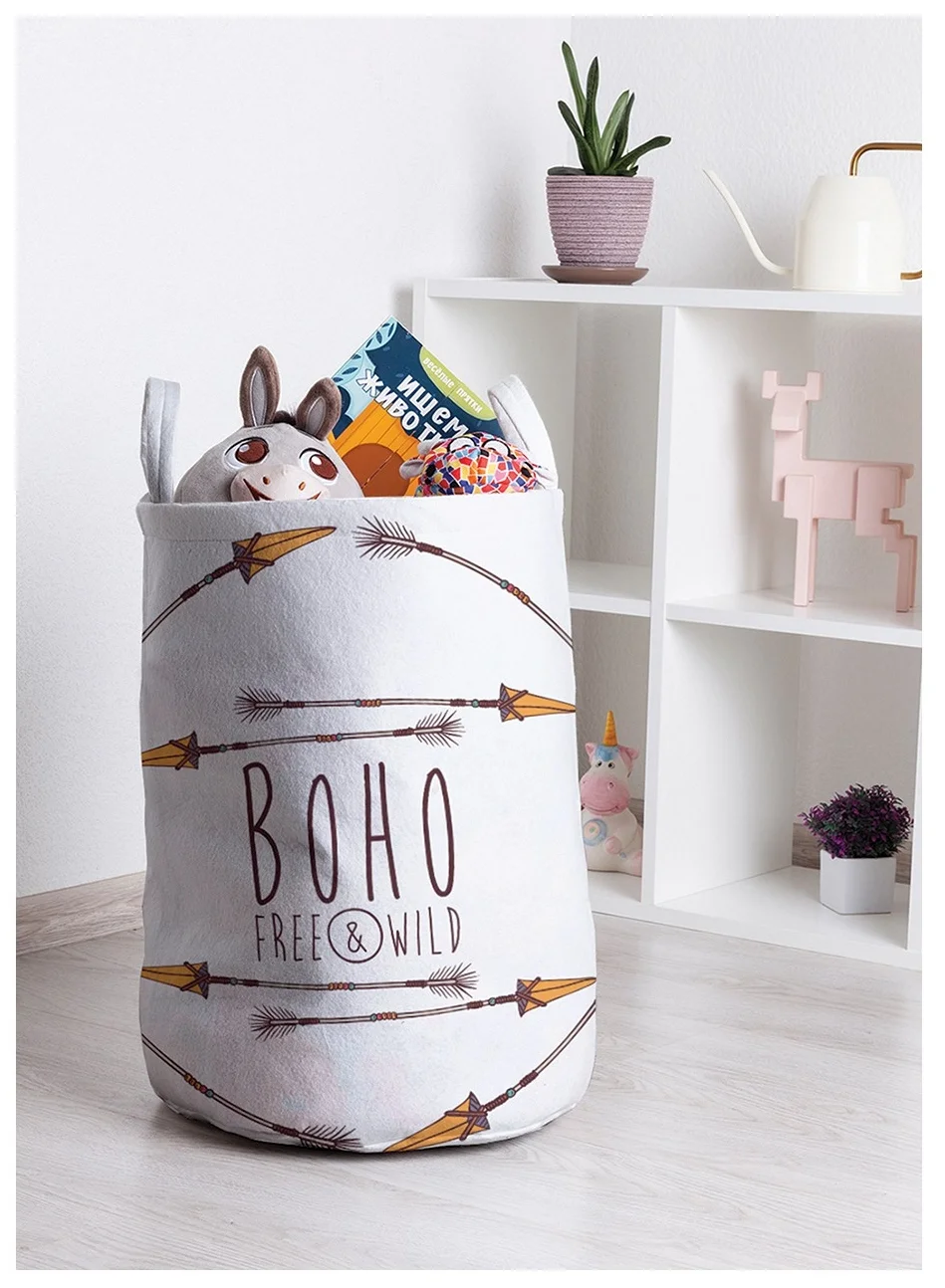 фото Toba_14637_m корзина для игрушек 35x50 см joyarty