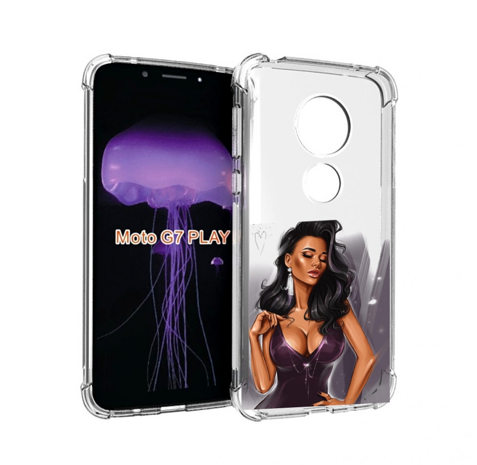 Чехол MyPads нарисованная-девушка-в-фиолетовом-платье женский для Motorola Moto G7 Play, Прозрачный, Tocco
Чехол MyPads нарисованная-девушка-в-фиолетовом-платье женский для Motorola Moto G7 Play, Прозрачный, Tocco