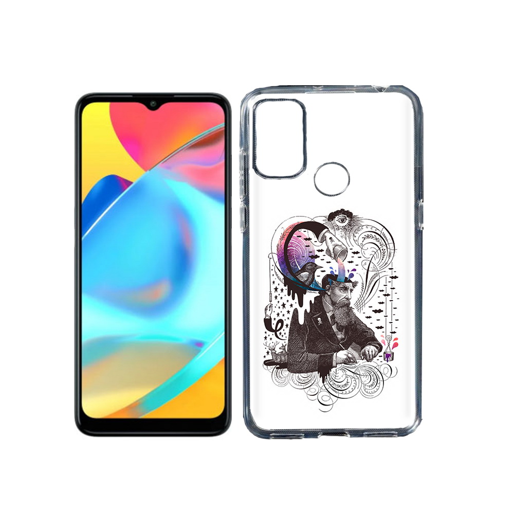 Чехол MyPads Tocco для Alcatel 3L 6056H (2021) абстракция думающий мужчина, Прозрачный, Tocco
Чехол MyPads Tocco для Alcatel 3L 6056H (2021) абстракция думающий мужчина, Прозрачный, Tocco