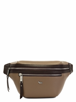 фото Сумка поясная женская labbra 01-00040672, бежевый