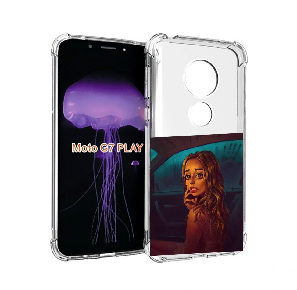 Чехол MyPads пуп-невесты женский для Motorola Moto G7 Play, Прозрачный, Tocco 
Чехол MyPads пуп-невесты женский для Motorola Moto G7 Play, Прозрачный, Tocco