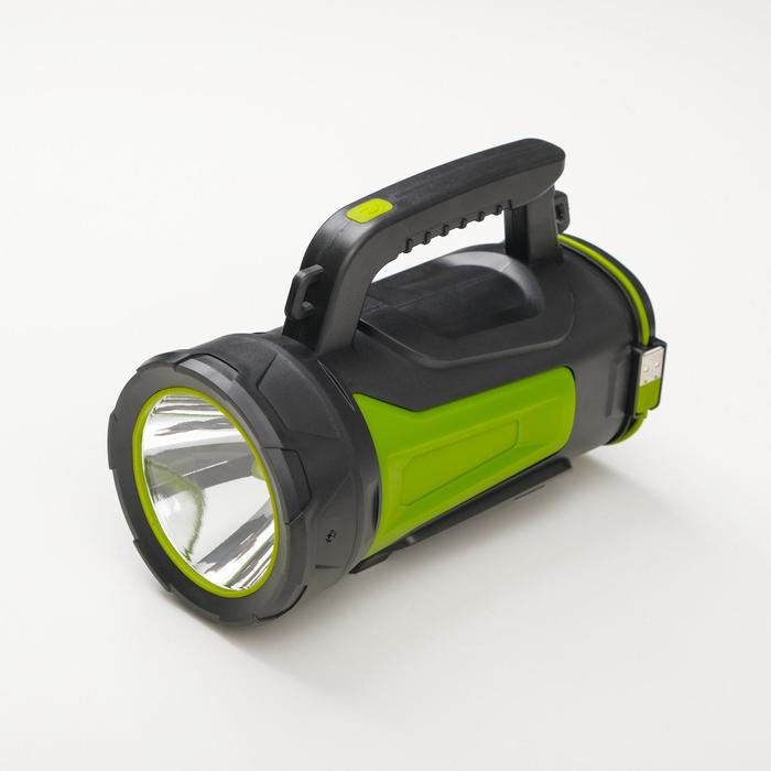 Фонарь ручной аккумуляторный, 15 Вт, 1200 мАч, USB, индикатор заряда, 3 режима (5403651), Черный
Фонарь ручной аккумуляторный, 15 Вт, 1200 мАч, USB, индикатор заряда, 3 режима (5403651), Черный