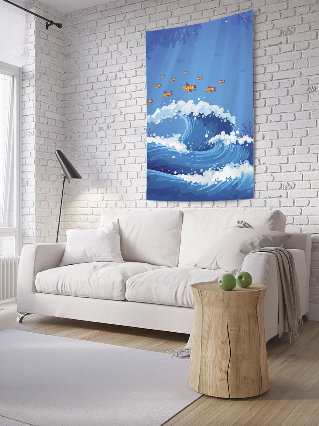 Вертикальное фотопанно на стену JoyArty Не спокойно синее море. 100x150 см, Не спокойно синее море.
Вертикальное фотопанно на стену JoyArty Не спокойно синее море. 100x150 см, Не спокойно синее море.