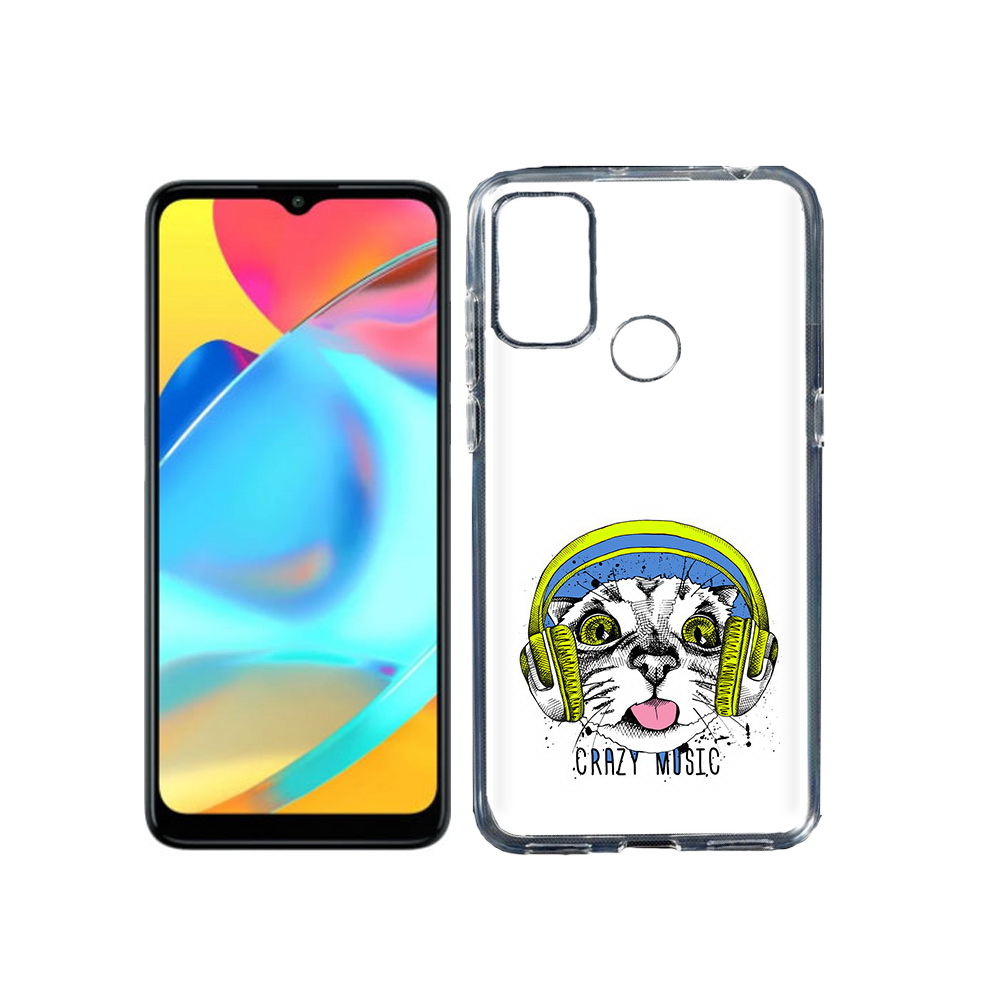 Чехол MyPads Tocco для Alcatel 3L 6056H (2021) кошка в наушниках рисунок, Прозрачный, Tocco
Чехол MyPads Tocco для Alcatel 3L 6056H (2021) кошка в наушниках рисунок, Прозрачный, Tocco