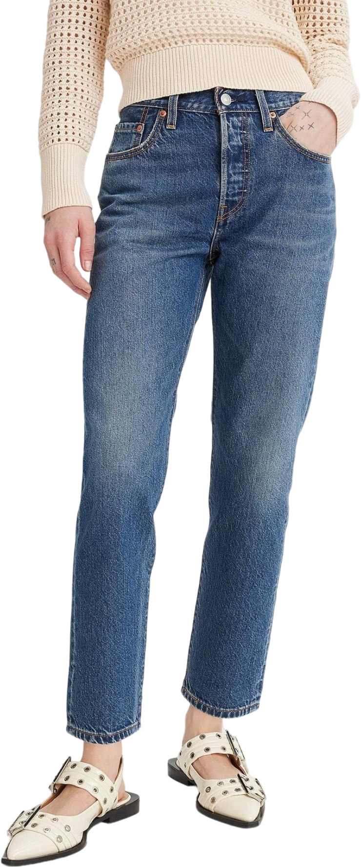 Джинсы женские Levi's Women 501 Original Fit Cropped Lightweight Jeans синие 24/30, Синий, Women 501 Original Fit Cropped Lightweight Jeans
Джинсы женские Levi's Women 501 Original Fit Cropped Lightweight Jeans синие 24/30, Синий, Women 501 Original Fit Cropped Lightweight Jeans