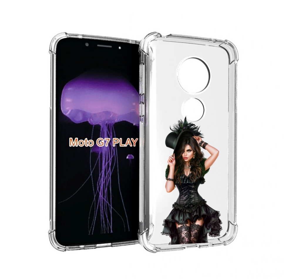 Чехол MyPads стройная-девушка-в-черном-платье для Motorola Moto G7 Play, Прозрачный, Tocco
Чехол MyPads стройная-девушка-в-черном-платье для Motorola Moto G7 Play, Прозрачный, Tocco