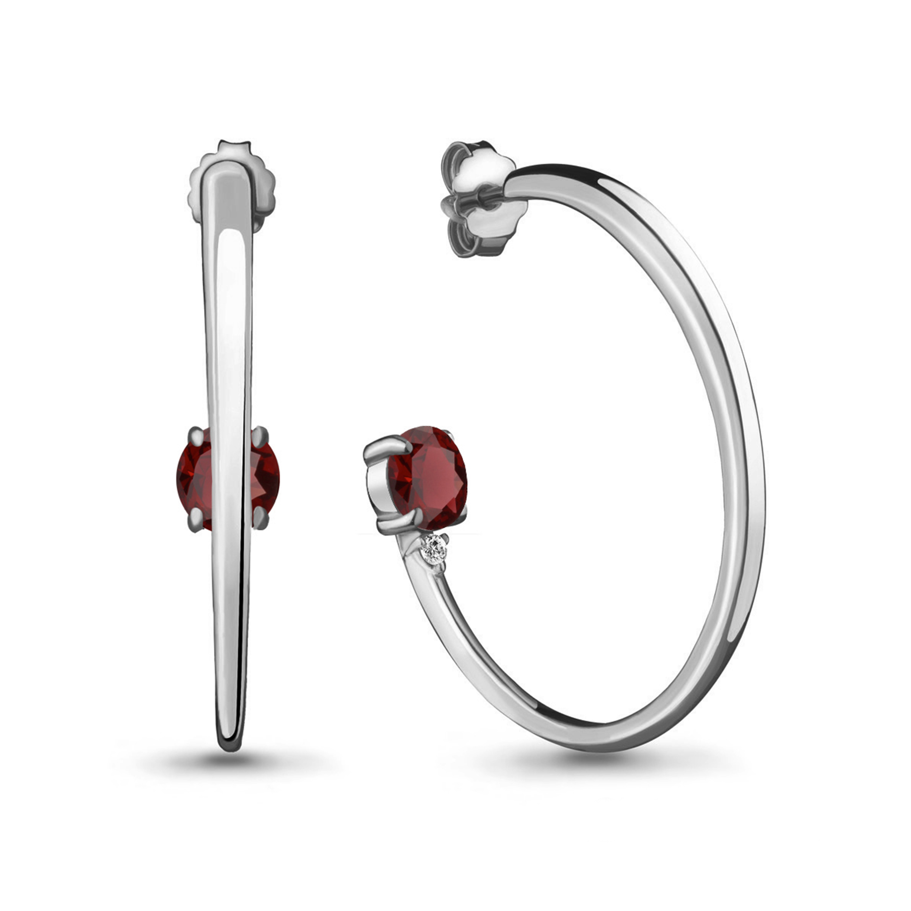 Серьги пусеты из серебра с гранатом, фианитом Aquamarine 4722203А_925_р, 4722203А_925_р
Серьги пусеты из серебра с гранатом, фианитом Aquamarine 4722203А_925_р, 4722203А_925_р