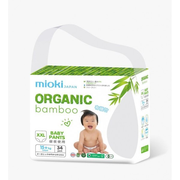 Подгузники MIOKI Набор 2 х Mioki трусики BAMBOO XXL 15+ кг, 34 шт, Набор 2 х Mioki трусики BAMBOO XXL (15+ кг), 34 шт
Подгузники MIOKI Набор 2 х Mioki трусики BAMBOO XXL 15+ кг, 34 шт, Набор 2 х Mioki трусики BAMBOO XXL (15+ кг), 34 шт