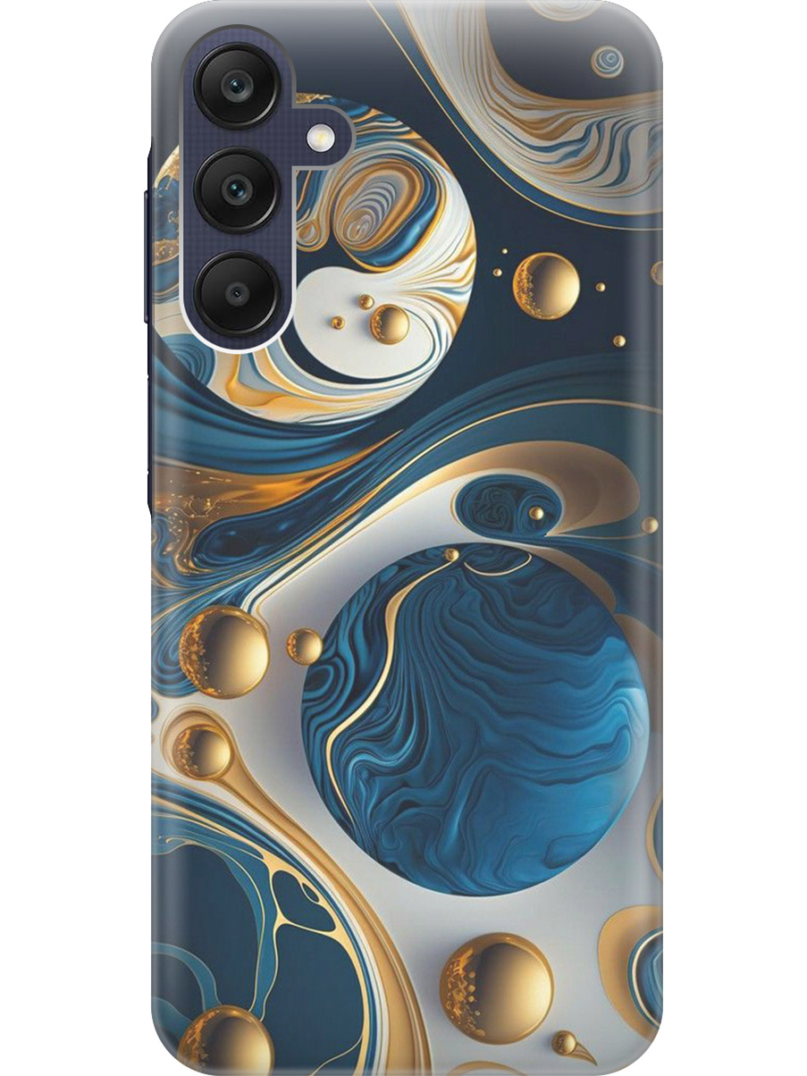 Силиконовый чехол на Samsung Galaxy A25 с рисунком "Сине-золотые фигуры", Желтый;синий, 20012134
Силиконовый чехол на Samsung Galaxy A25 с рисунком "Сине-золотые фигуры", Желтый;синий, 20012134