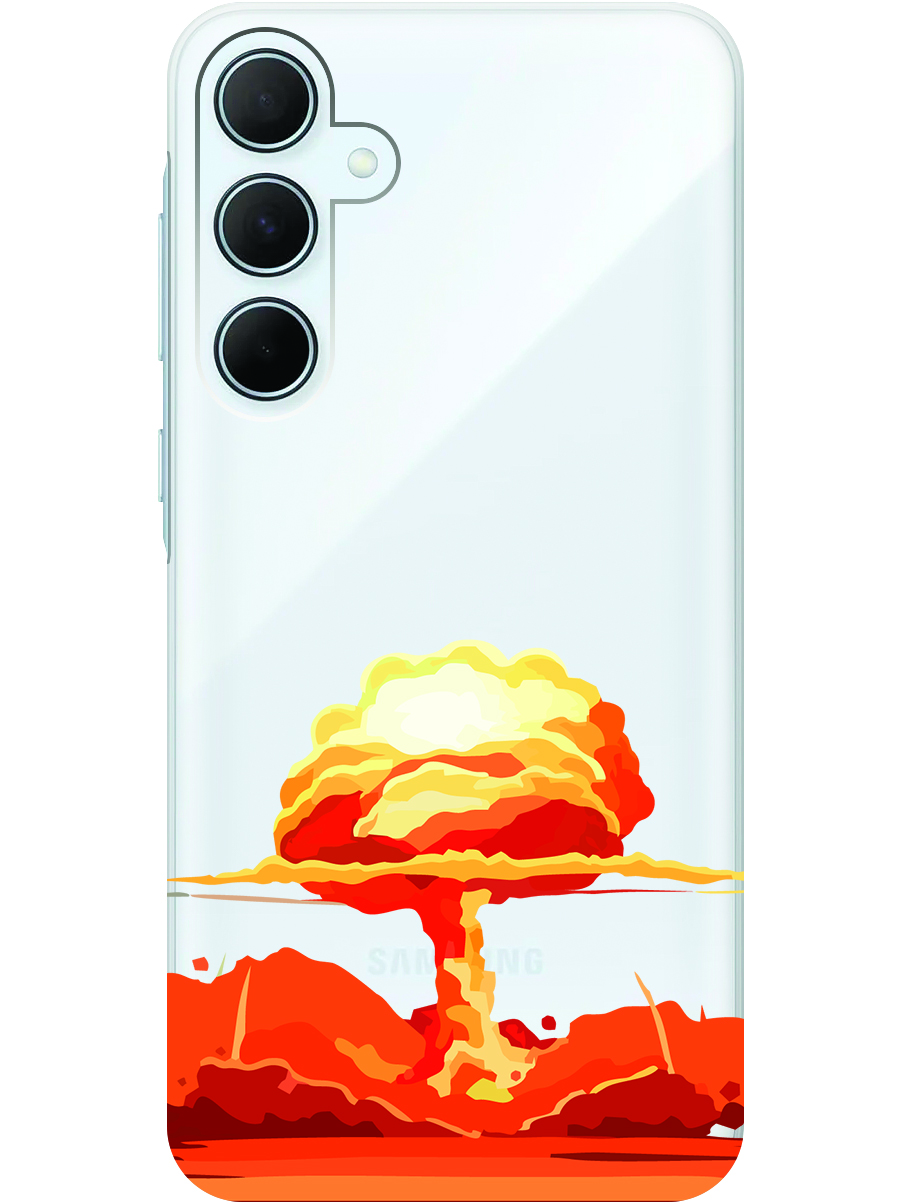 Силиконовый чехол на Samsung Galaxy A35 с рисунком "Ядерный взрыв" прозрачный, Прозрачный;красный, 20012130
Силиконовый чехол на Samsung Galaxy A35 с рисунком "Ядерный взрыв" прозрачный, Прозрачный;красный, 20012130