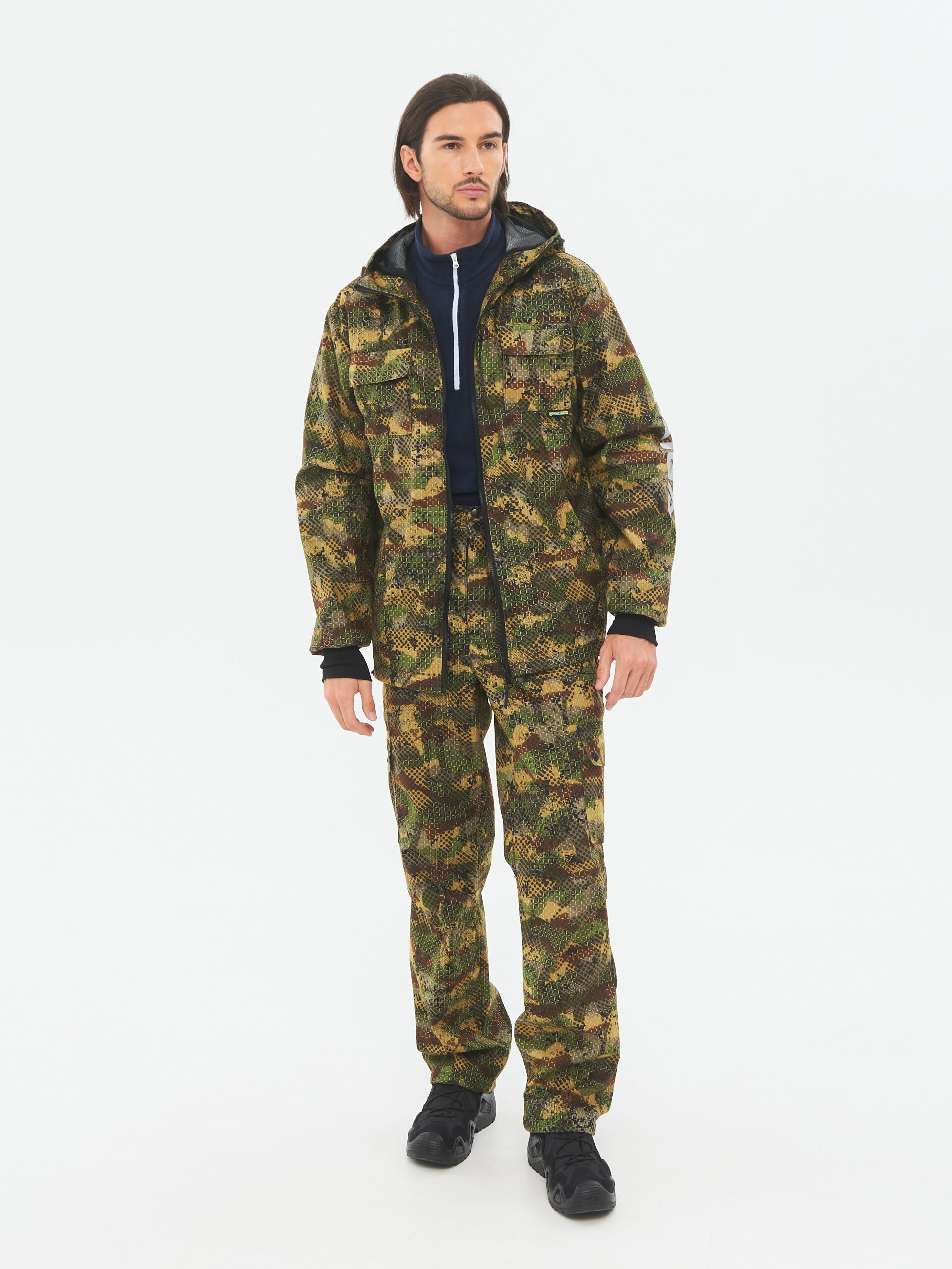 Костюм демисезонный Huntsman Тайга-3 ткань Alova цвет КМФ 581-1 52-54 182-188, Хаки;зеленый, Тайга-3
Костюм демисезонный Huntsman Тайга-3 ткань Alova цвет КМФ 581-1 52-54 182-188, Хаки;зеленый, Тайга-3