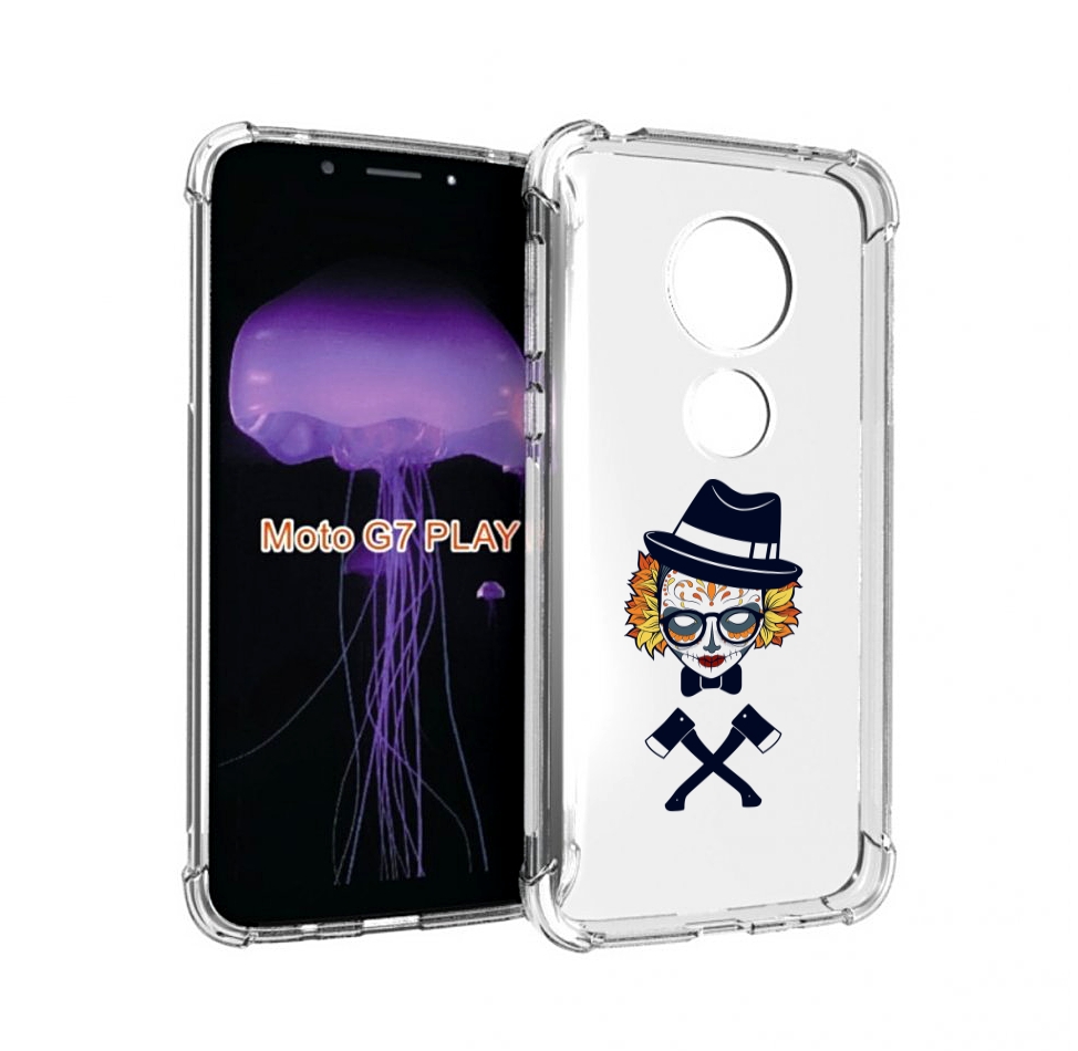 Чехол MyPads девушка в маске с топорами рисунок для Motorola Moto G7 Play, Прозрачный, Tocco
Чехол MyPads девушка в маске с топорами рисунок для Motorola Moto G7 Play, Прозрачный, Tocco