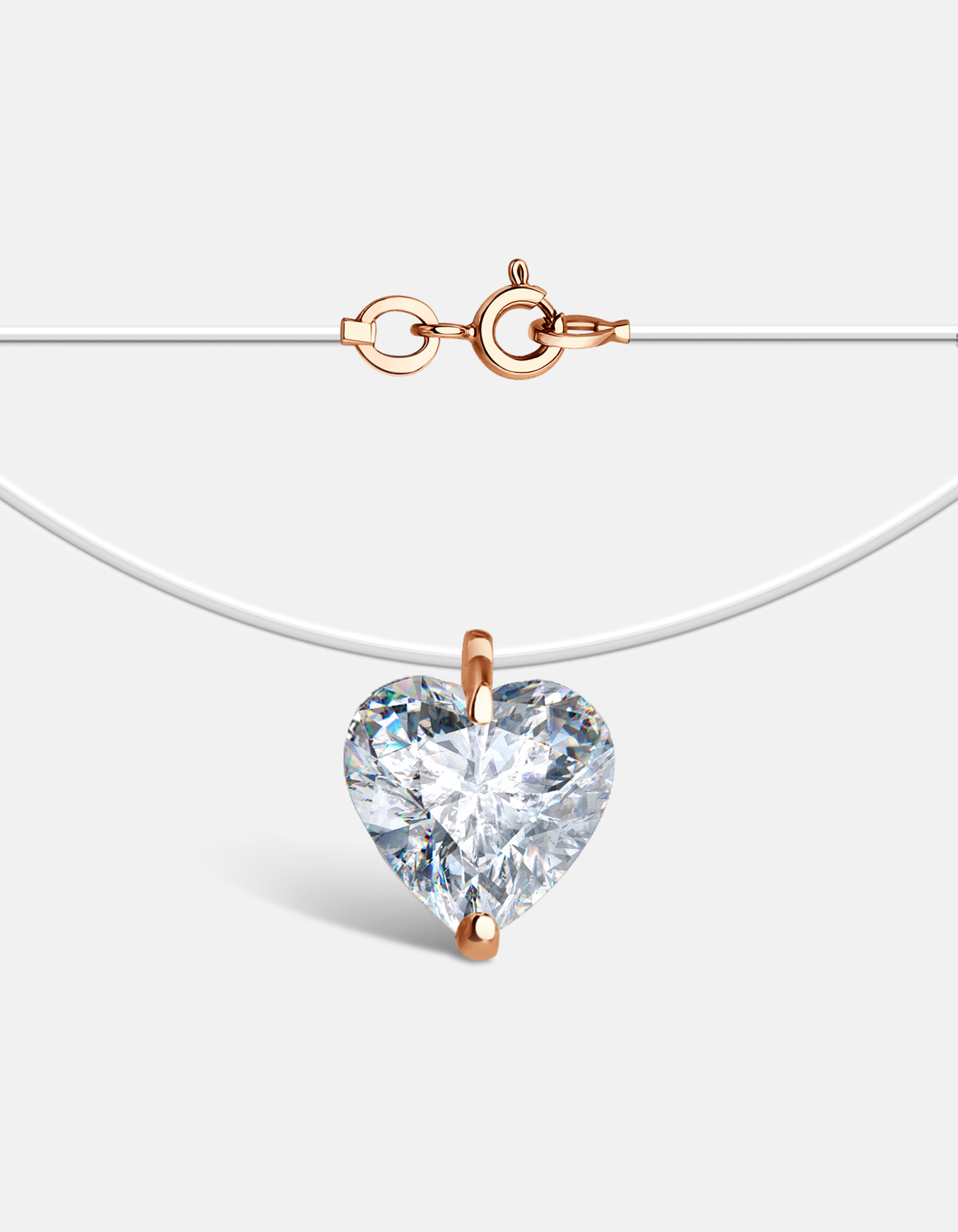 Колье из красного золота/лески 40 см DIALVI JEWELRY 4RLS803631.01, фианит, 4RLS803631.01
Колье из красного золота/лески 40 см DIALVI JEWELRY 4RLS803631.01, фианит, 4RLS803631.01