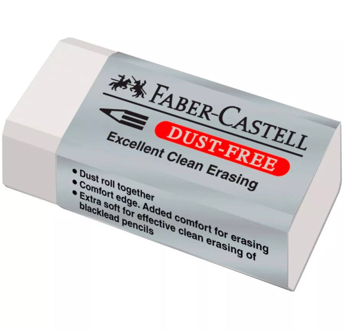 Ластик канцелярский Fabel Castell, ПВХ, белый, 2x4x5 см, 1 шт, Разноцветный, Ластик
Ластик канцелярский Fabel Castell, ПВХ, белый, 2x4x5 см, 1 шт, Разноцветный, Ластик