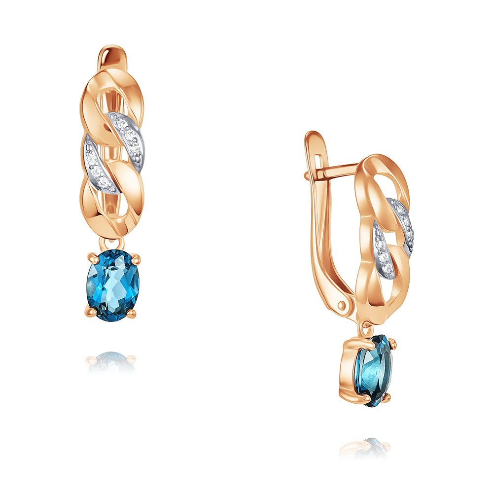 Серьги подвески из красного золота ADAMAS 24041021/01-А50Д-660, фианит/топаз, 24041021/01-А50Д-660
Серьги подвески из красного золота ADAMAS 24041021/01-А50Д-660, фианит/топаз, 24041021/01-А50Д-660