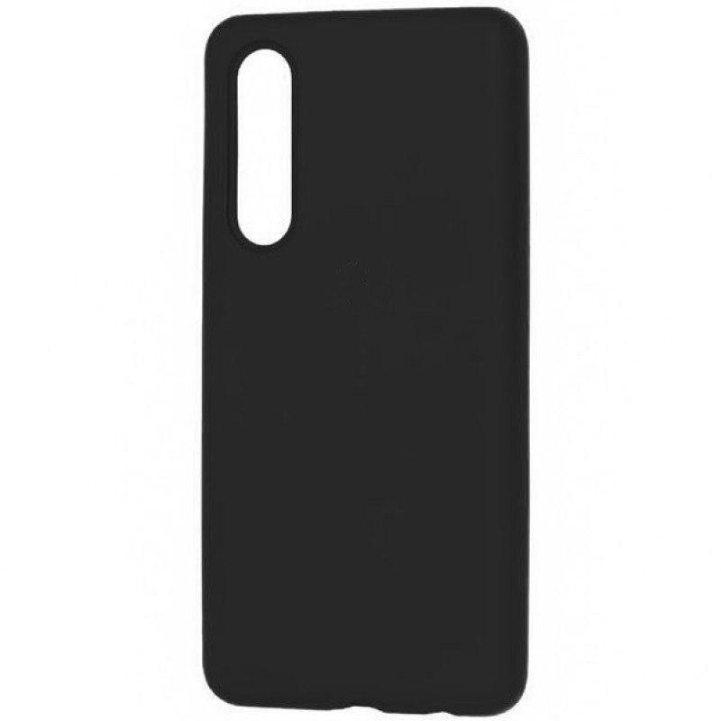 фото Чехол silicone для huawei p30 overlay (черный) ёmart