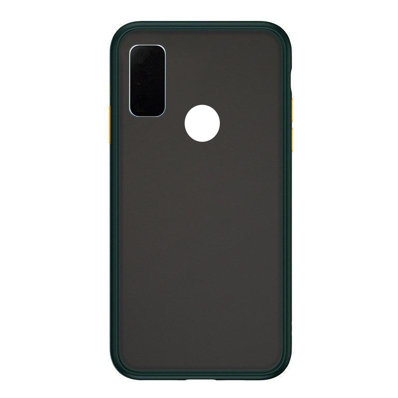 фото Чехол silicone для samsung galaxy a21s защита (темно-зеленый) ёmart
