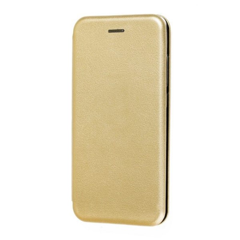 фото Чехол-книжка для samsung galaxy a41 (золотой) ёmart