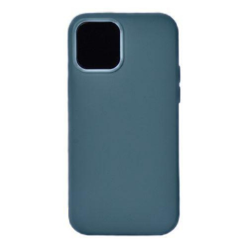 фото Чехол silicone для iphone 12 mini overlay (темно-бирюзовый) ёmart