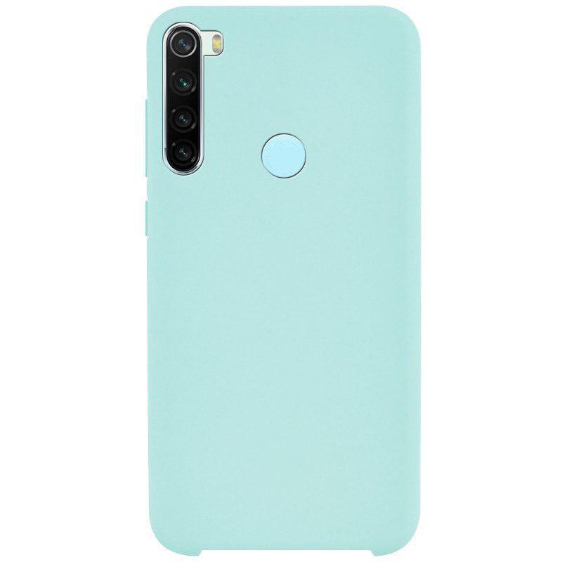 фото Чехол silicone для xiaomi redmi note 8t overlay (бирюзовый) ёmart