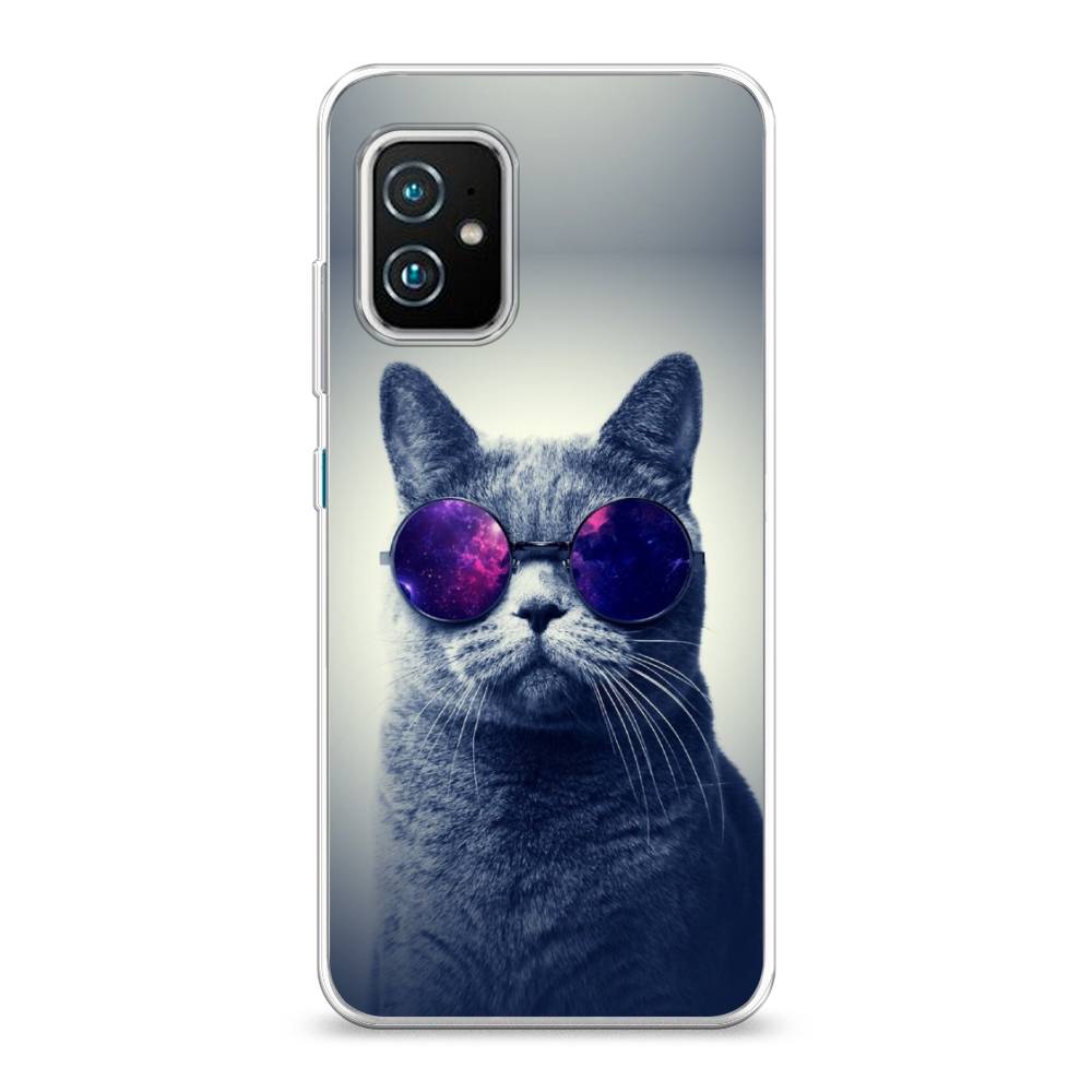 фото Чехол awog "космический кот" для asus zenfone 8