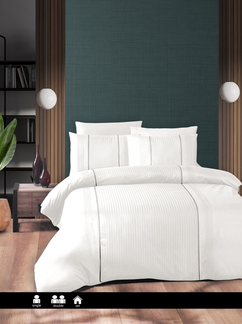 Комплект постельного белья Firt Choice Elegant White, ранфорс, евро, В30, Deluxe Ranforce
Комплект постельного белья Firt Choice Elegant White, ранфорс, евро, В30, Deluxe Ranforce