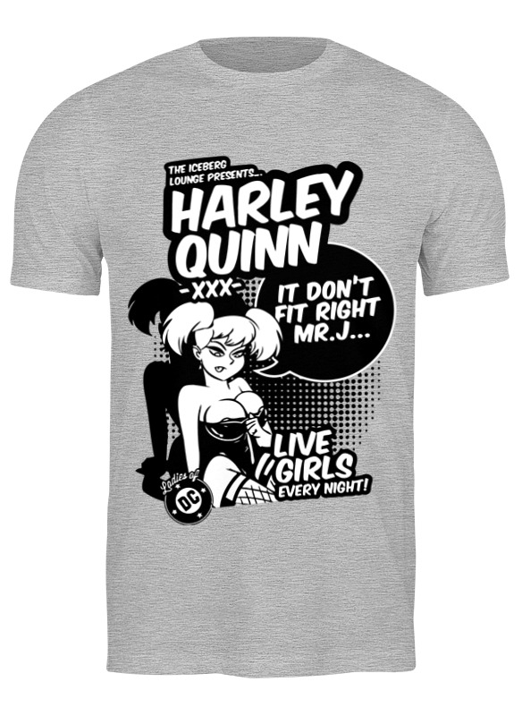 Футболка мужская Printio Харли квинн (harley quinn) серая M, Харли квинн (harley quinn)
Футболка мужская Printio Харли квинн (harley quinn) серая M, Харли квинн (harley quinn)