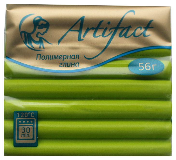 Полимерная глина "Артефакт" с повышенной прочностью, цвет: зеленая хризантема, 56 грамм, Зеленый
Полимерная глина "Артефакт" с повышенной прочностью, цвет: зеленая хризантема, 56 грамм, Зеленый