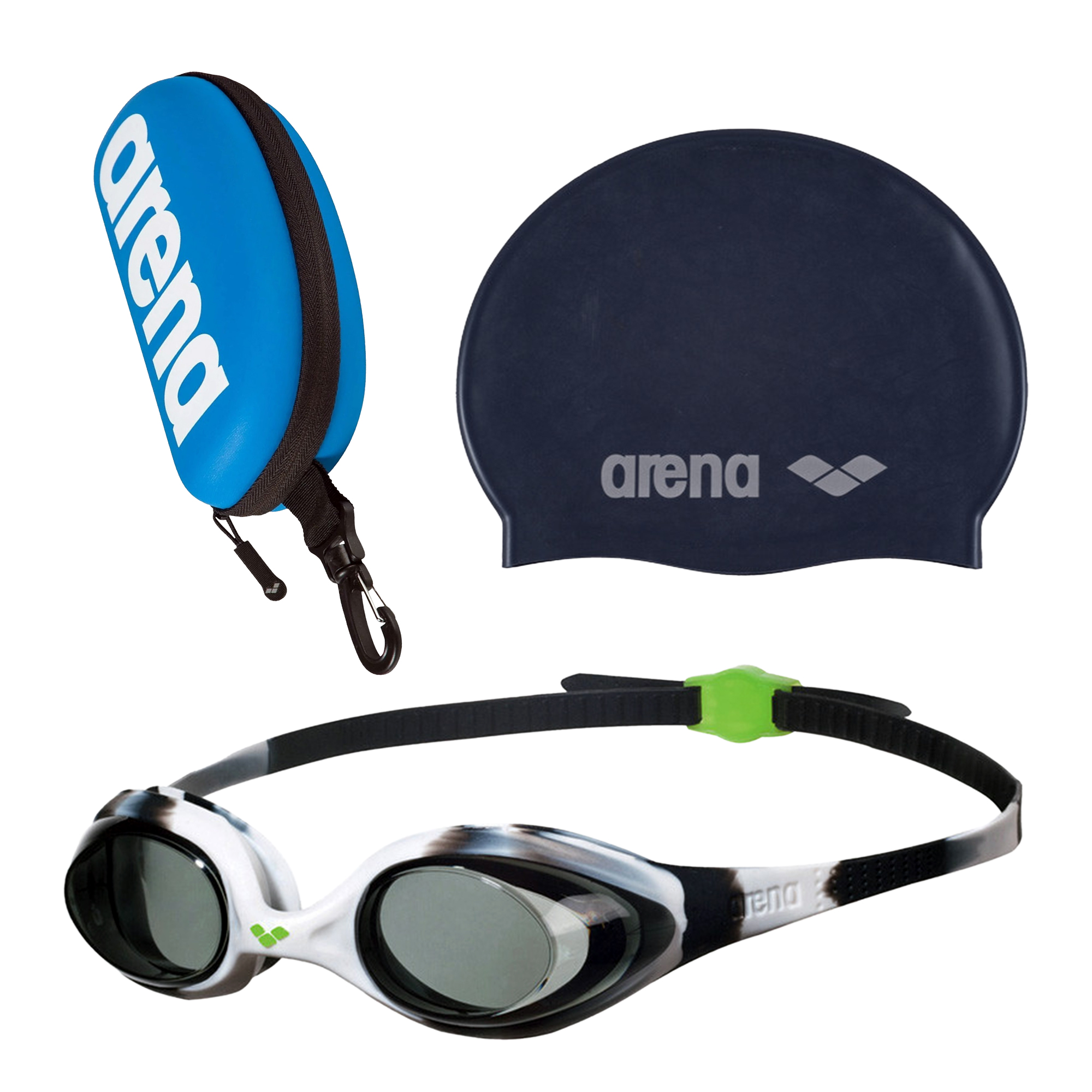 Очки для плавания Arena spider jr черные + шапочка classic silicone jr + чехол goggle case, Spider Jr, Classic Silicone Jr, Goggle Case
Очки для плавания Arena spider jr черные + шапочка classic silicone jr + чехол goggle case, Spider Jr, Classic Silicone Jr, Goggle Case