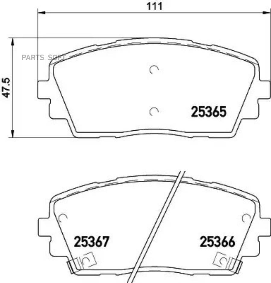 Колодки дисковые передние kia picanto 1.0/1.0 bi-fuel/1.2 11> Np6065 
Колодки дисковые передние kia picanto 1.0/1.0 bi-fuel/1.2 11> Np6065