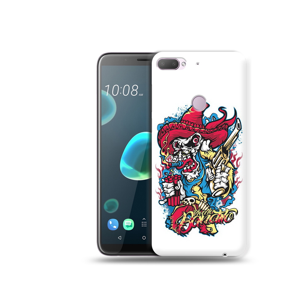 Чехол MyPads Tocco для HTC Desire 12 Plus нарисованный скелет с писталетом, Прозрачный, Tocco
Чехол MyPads Tocco для HTC Desire 12 Plus нарисованный скелет с писталетом, Прозрачный, Tocco